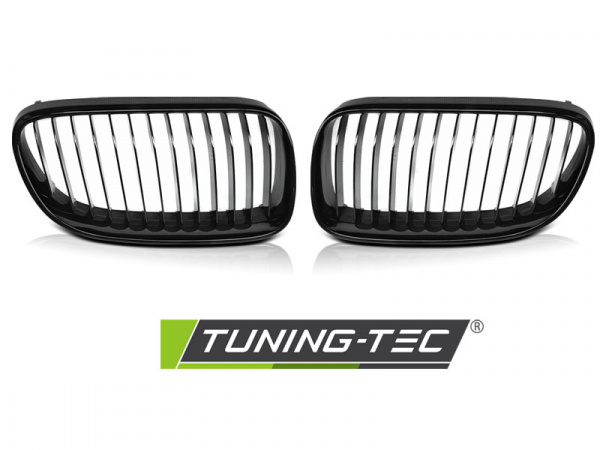 Upgrade Sportgrill Nieren für BMW 3er E92/E93 Coupe/Cabrio Facelift 10-13 Hochglanz schwarz